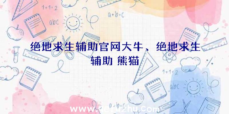 绝地求生辅助官网大牛、绝地求生辅助