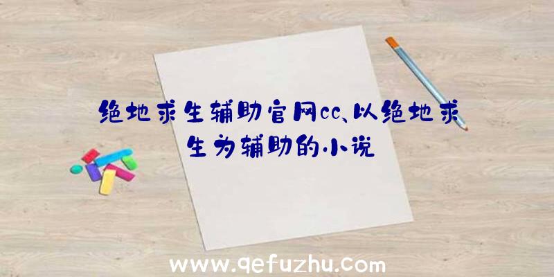 绝地求生辅助官网cc、以绝地求生为辅助的小说