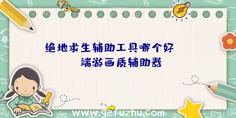 绝地求生辅助工具哪个好、pubg端游画质辅助器