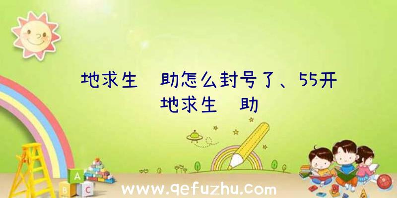 绝地求生辅助怎么封号了、55开绝地求生辅助