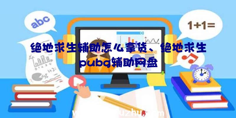 绝地求生辅助怎么拿货、绝地求生pubg辅助网盘