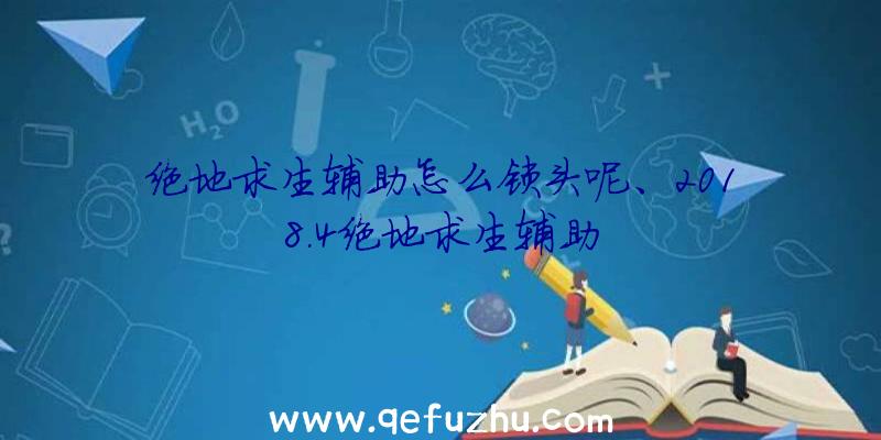 绝地求生辅助怎么锁头呢、2018.4绝地求生辅助