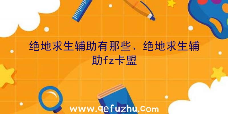 绝地求生辅助有那些、绝地求生辅助fz卡盟