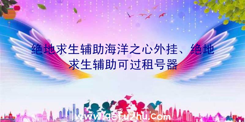 绝地求生辅助海洋之心外挂、绝地求生辅助可过租号器