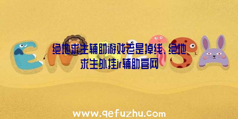 绝地求生辅助游戏老是掉线、绝地求生外挂jr辅助官网