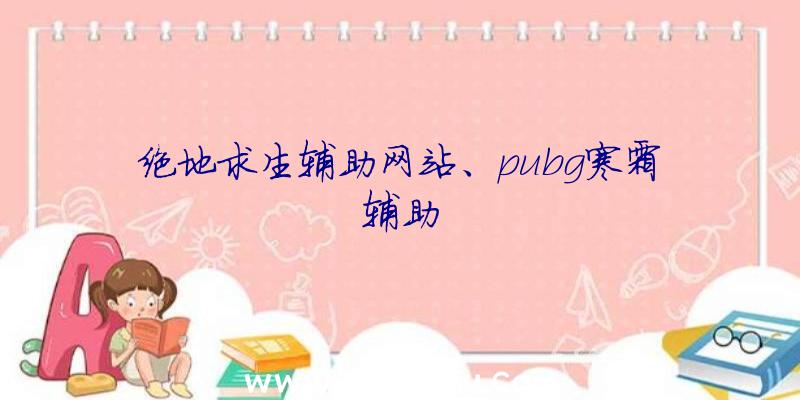 绝地求生辅助网站、pubg寒霜辅助