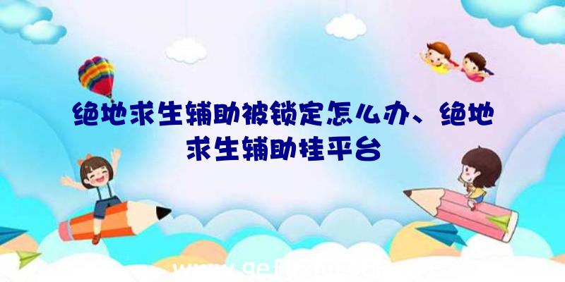 绝地求生辅助被锁定怎么办、绝地求生辅助挂平台