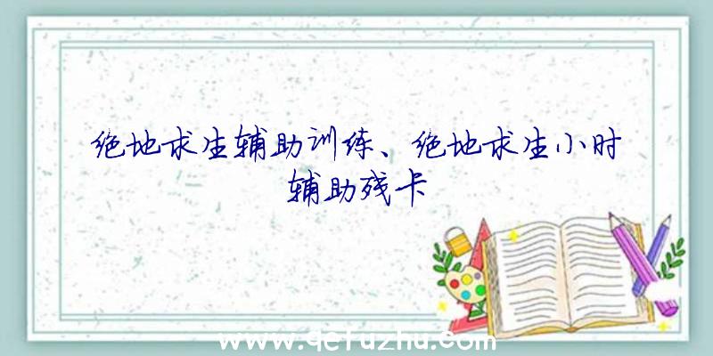 绝地求生辅助训练、绝地求生小时辅助残卡