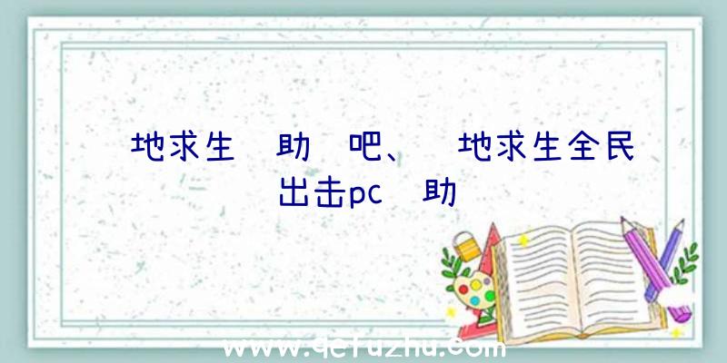 绝地求生辅助贴吧、绝地求生全民出击pc辅助