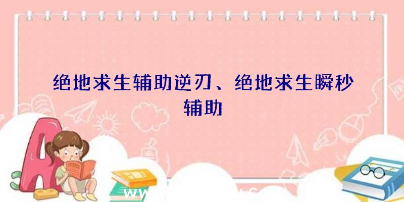 绝地求生辅助逆刃、绝地求生瞬秒辅助