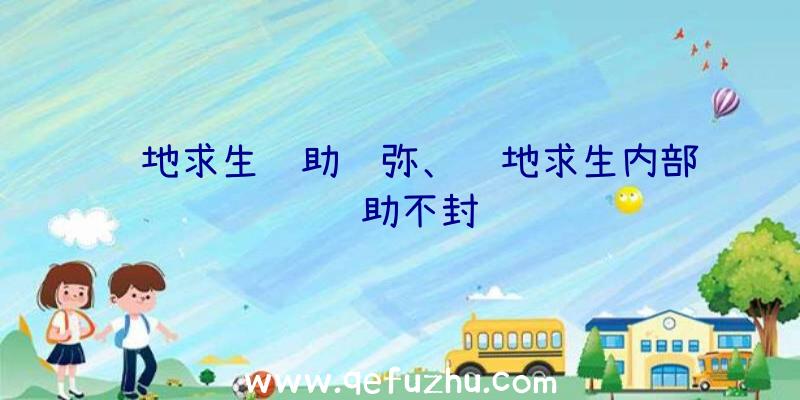 绝地求生辅助须弥、绝地求生内部辅助不封