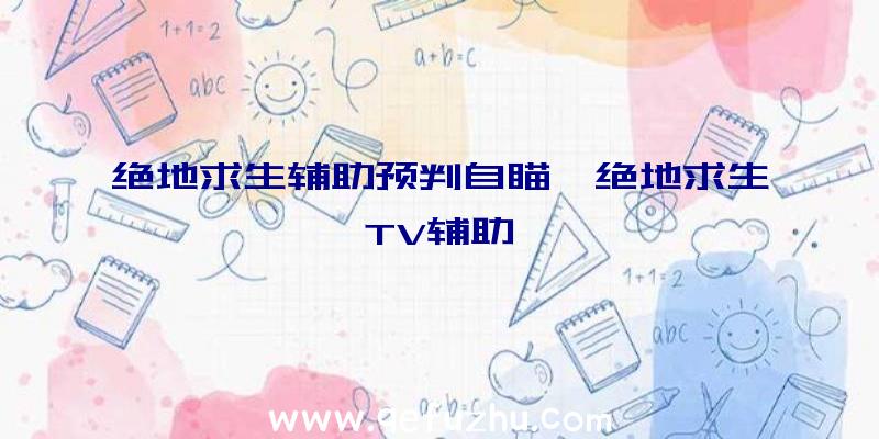 绝地求生辅助预判自瞄、绝地求生TV辅助