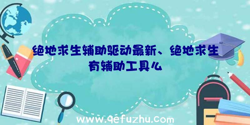 绝地求生辅助驱动最新、绝地求生有辅助工具么