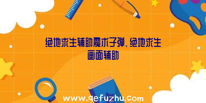 绝地求生辅助魔术子弹、绝地求生画面辅助