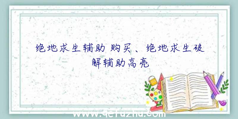 绝地求生辅助+购买、绝地求生破解辅助高亮