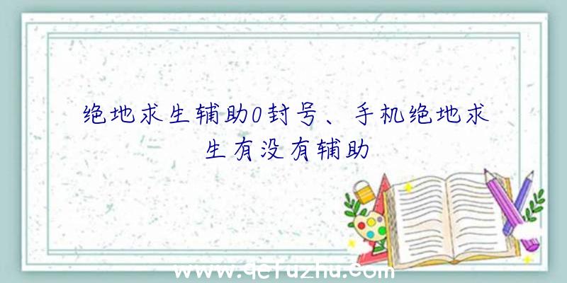 绝地求生辅助0封号、手机绝地求生有没有辅助