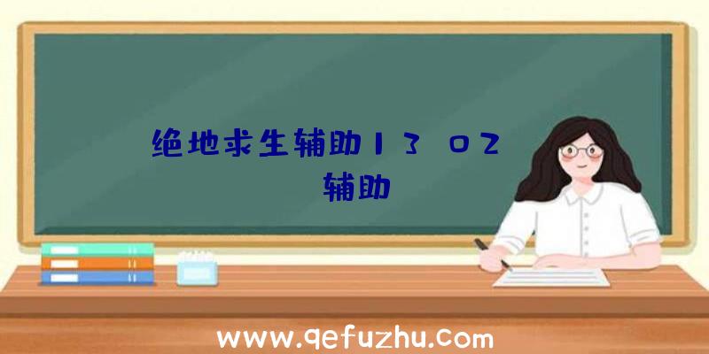 绝地求生辅助13、02PUBG辅助