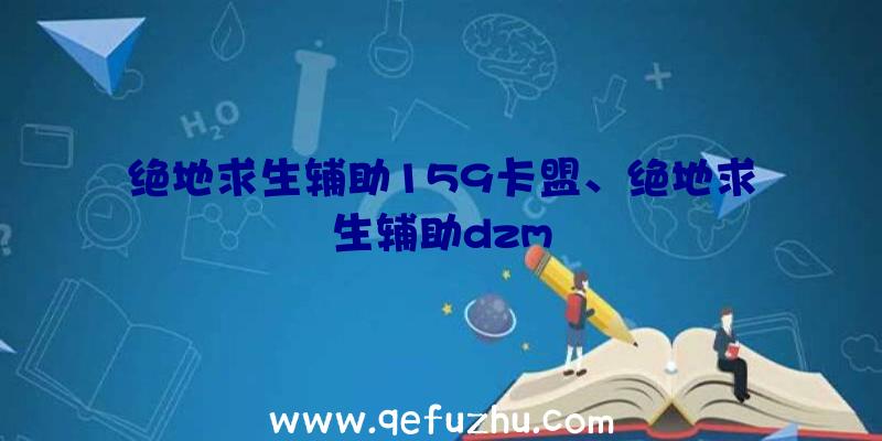 绝地求生辅助159卡盟、绝地求生辅助dzm