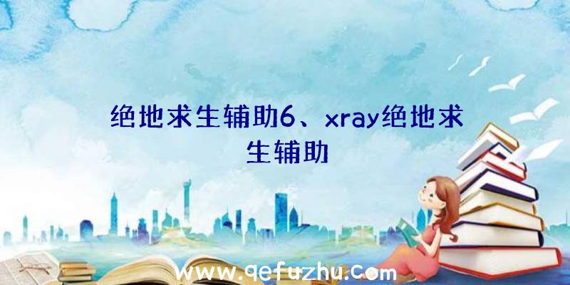 绝地求生辅助6、xray绝地求生辅助