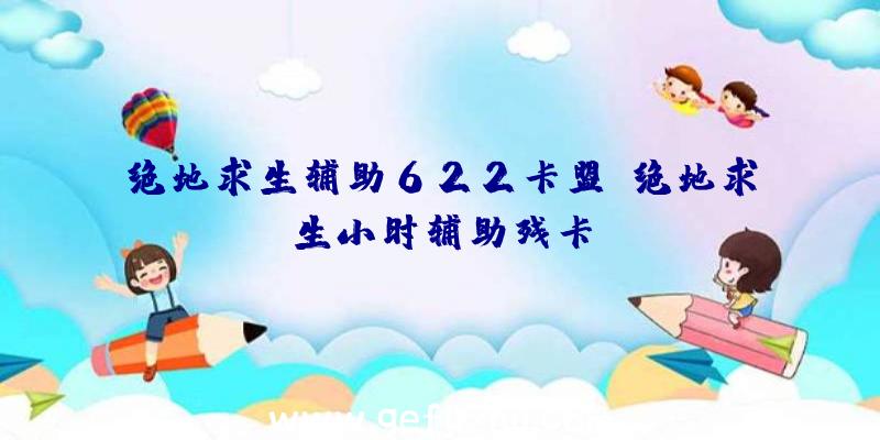 绝地求生辅助622卡盟、绝地求生小时辅助残卡