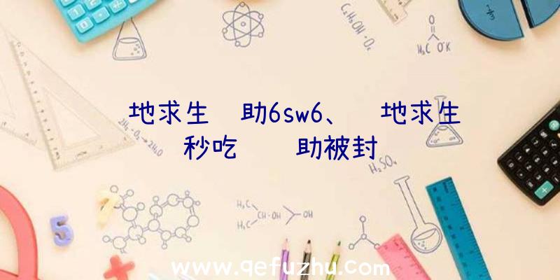 绝地求生辅助6sw6、绝地求生秒吃药辅助被封