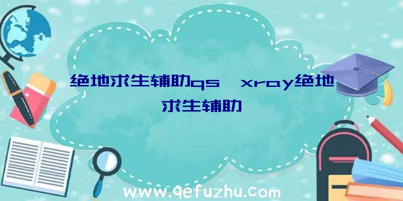 绝地求生辅助qs、xray绝地求生辅助