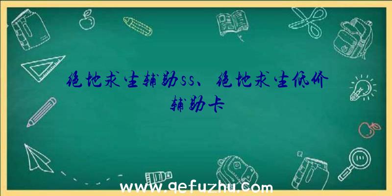 绝地求生辅助ss、绝地求生低价辅助卡