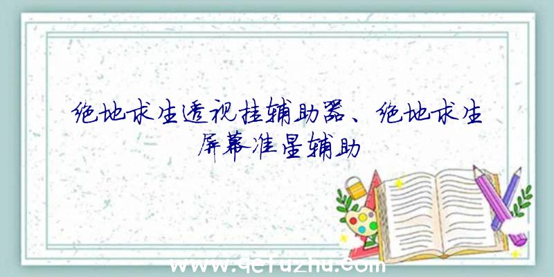 绝地求生透视挂辅助器、绝地求生屏幕准星辅助