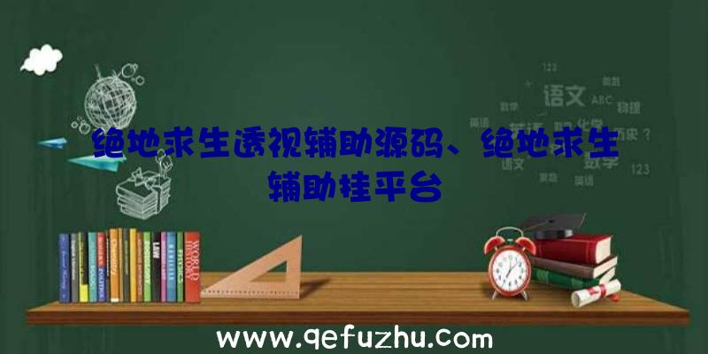 绝地求生透视辅助源码、绝地求生辅助挂平台