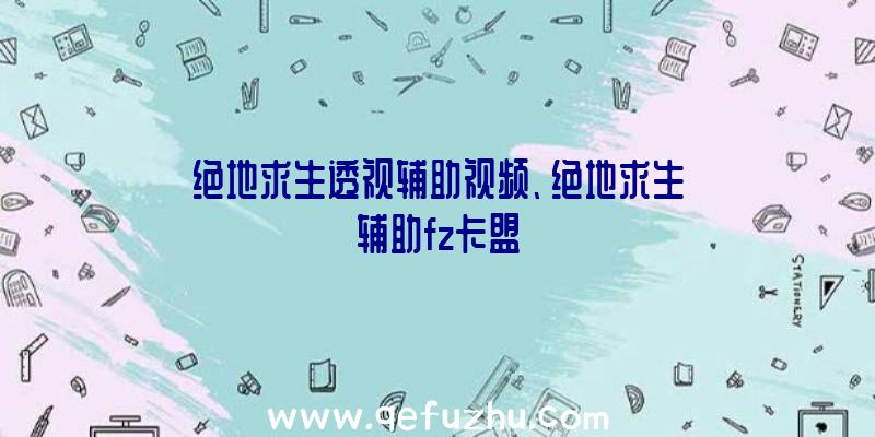 绝地求生透视辅助视频、绝地求生辅助fz卡盟