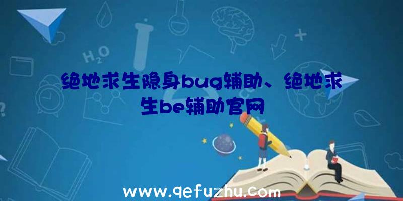 绝地求生隐身bug辅助、绝地求生be辅助官网