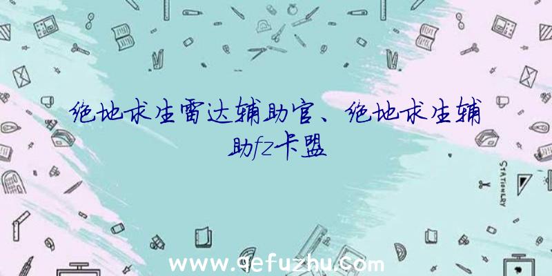 绝地求生雷达辅助官、绝地求生辅助fz卡盟