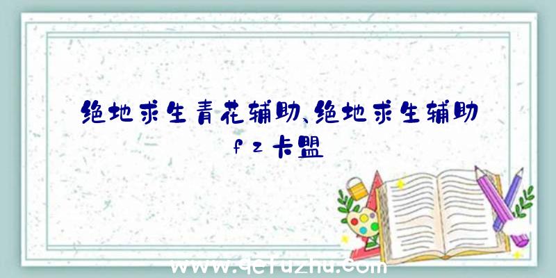 绝地求生青花辅助、绝地求生辅助fz卡盟