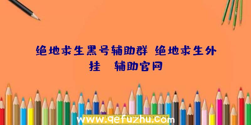 绝地求生黑号辅助群、绝地求生外挂jr辅助官网