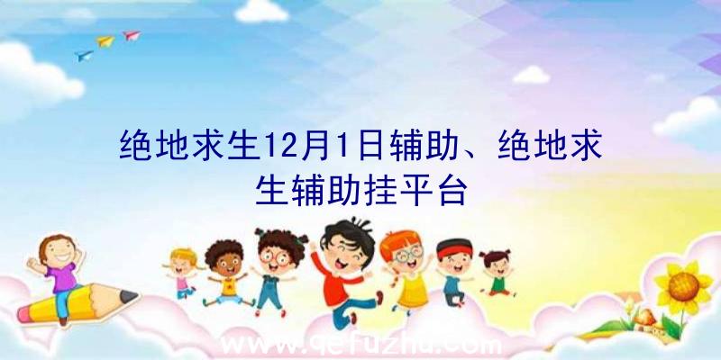 绝地求生12月1日辅助、绝地求生辅助挂平台