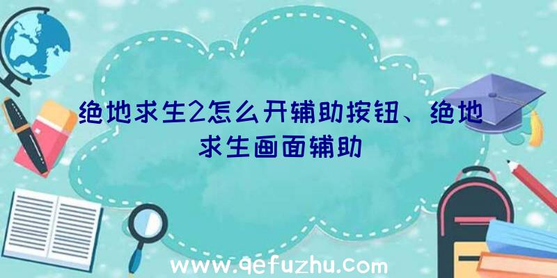 绝地求生2怎么开辅助按钮、绝地求生画面辅助