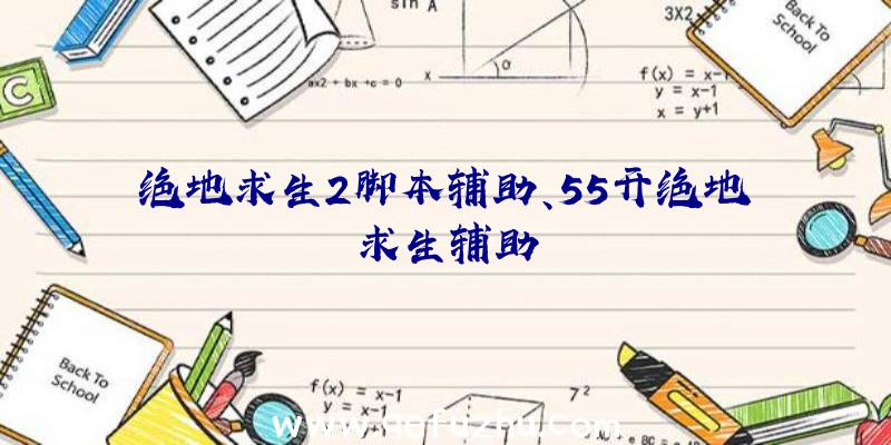 绝地求生2脚本辅助、55开绝地求生辅助