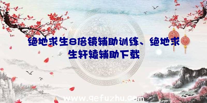 绝地求生8倍镜辅助训练、绝地求生轩辕辅助下载