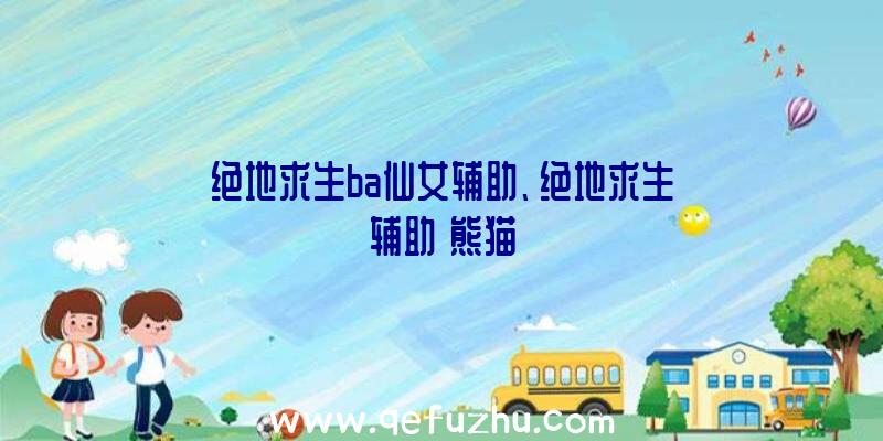 绝地求生ba仙女辅助、绝地求生辅助