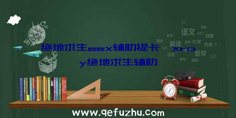 绝地求生eex辅助提卡、xray绝地求生辅助