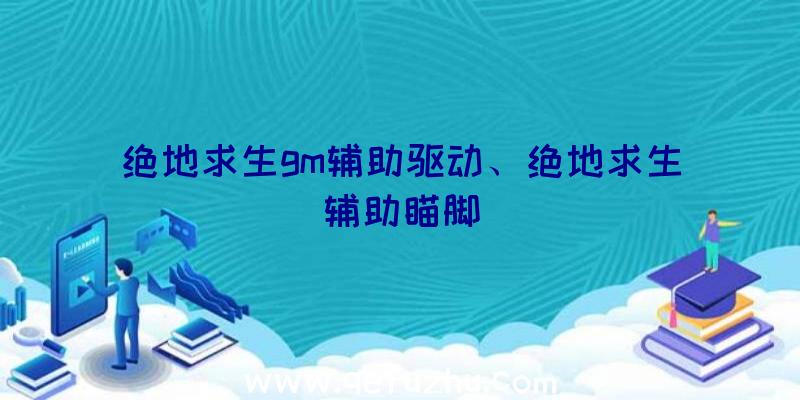 绝地求生gm辅助驱动、绝地求生辅助瞄脚