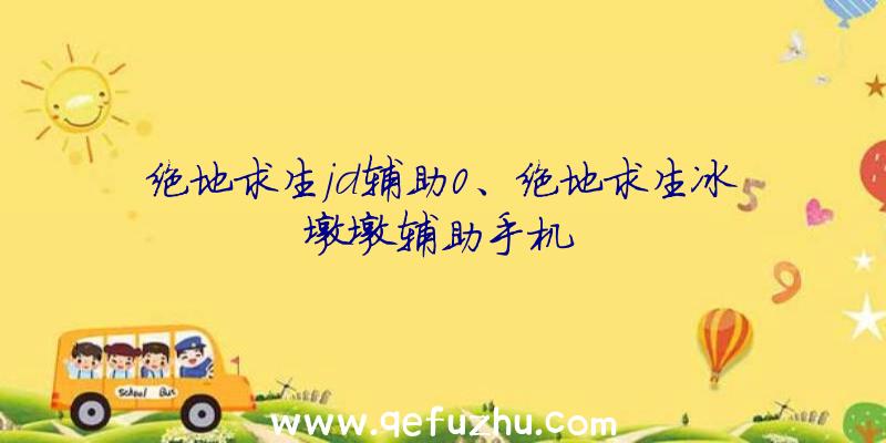 绝地求生jd辅助0、绝地求生冰墩墩辅助手机