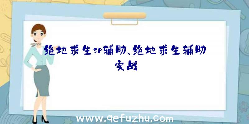 绝地求生sp辅助、绝地求生辅助实战