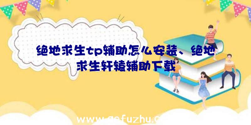 绝地求生tp辅助怎么安装、绝地求生轩辕辅助下载