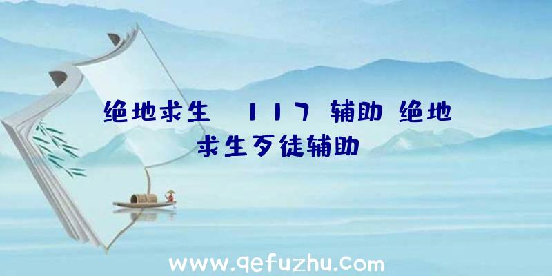 绝地求生ts117b辅助、绝地求生歹徒辅助