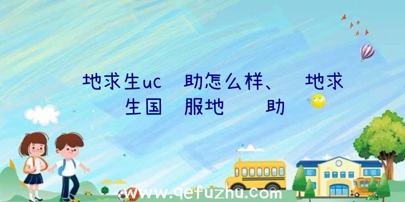 绝地求生uc辅助怎么样、绝地求生国际服地铁辅助