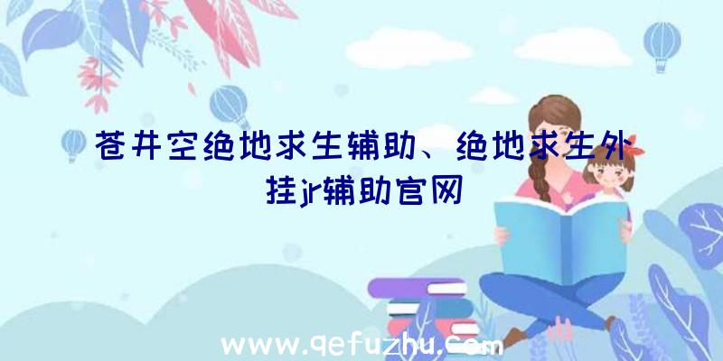 苍井空绝地求生辅助、绝地求生外挂jr辅助官网