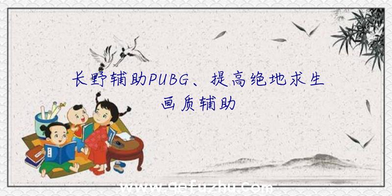 长野辅助PUBG、提高绝地求生画质辅助