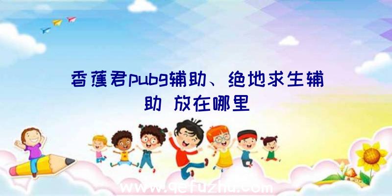 香蕉君pubg辅助、绝地求生辅助