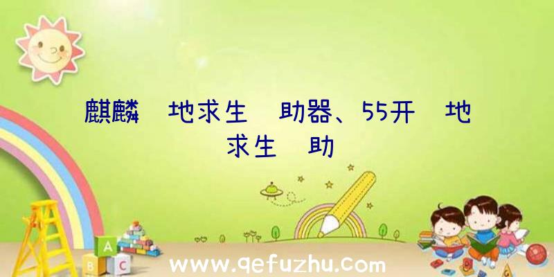 麒麟绝地求生辅助器、55开绝地求生辅助